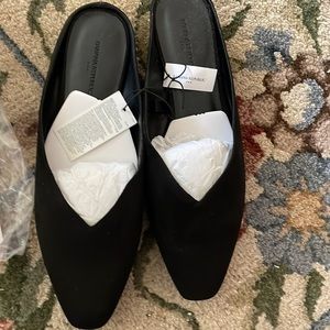 Mule sliders black new